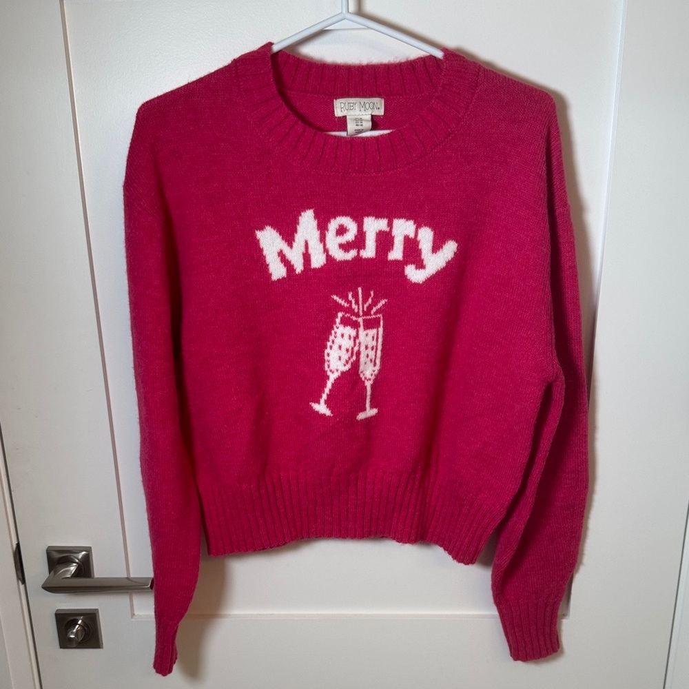 Christmas Sweater ~ Pink